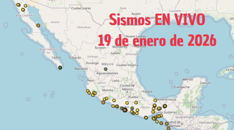 Sismos en México | EN VIVO | 19 de enero de 2026. ESPECIAL / SSN