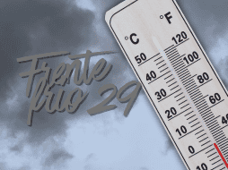 Un nuevo frente frío se aproximará a la frontera norte y noreste de México durante esta tarde. ESPECIAL / CANVA