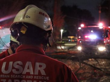 Elementos de Protección Civil y Zapopan atendieron dos incidentes durante las últimas horas del domingo y las primeras del lunes. ESPECIAL / FACEBOOK Protección Civil y Bomberos Zapopan