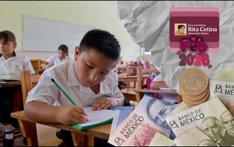 Los pagos de la Beca Rita Cetina son bimestrales y las fechas exactas se anuncian únicamente a través de medios oficiales. ESPECIAL / CANVA