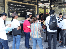 El SAT publicó desde sus redes sociales que en México se cuenta con una disponibilidad alta en el 95 % de sus oficinas. EL INFORMADOR / ARCHIVO