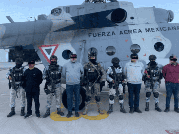 En un comunicado, la SSPC detalló que las fuerzas de seguridad detuvieron a los sospechosos tras detectar que se encontraban armados. X / @OHarfuch