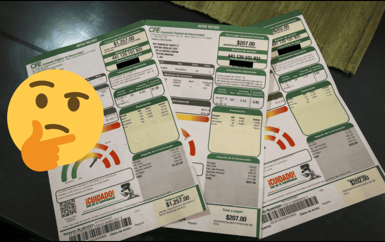 ¿Cuál será el pago mínimo obligatorio en el recibo de la luz este 2026? EL INFORMADOR / ARCHIVO