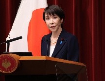 la primera ministra de 64 años dice que quiere aumentar el gasto militar al 2% del PBI. EFE/R. REYES