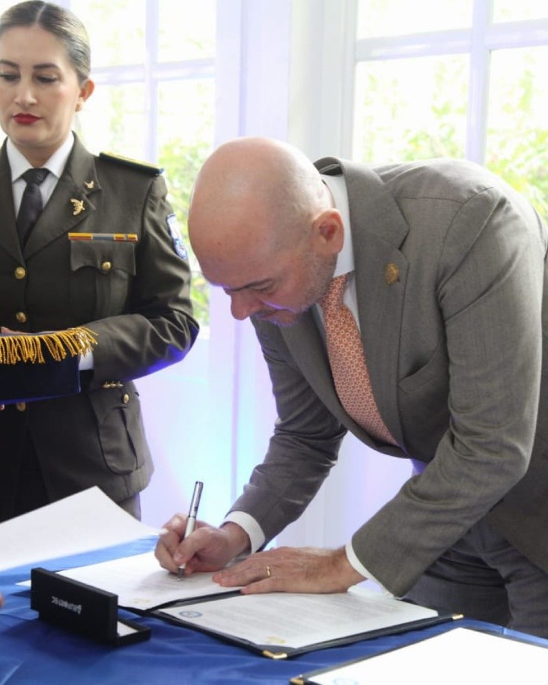 El presidente Daniel Noboa afirmó que su objetivo es adelantarse a las acciones delictivas. &nbsp;X /@DefensaEc