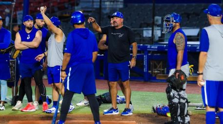Benjamín Gil sabe que, de querer consumar el bicampeonato en el circuito invernal, sus dirigidos deberán de jugar su mejor béisbol para consumar la hazaña. EL INFORMADOR/ A. NAVARRO.