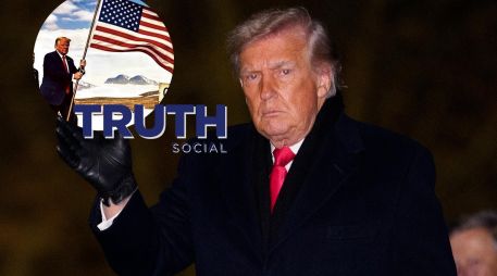 El presidente Trump ha puesto presión sobre los territorios tras la publicación de un par de imágenes. EFE / EPA / Aaron Schwartz / POOL