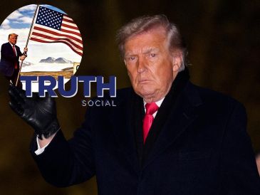 El presidente Trump ha puesto presión sobre los territorios tras la publicación de un par de imágenes. EFE / EPA / Aaron Schwartz / POOL