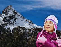 La segunda nevada de la temporada para el Nevado de Colima podría suceder pronto. EL INFORMADOR / ARCHIVO / ESPECIAL / CANVA