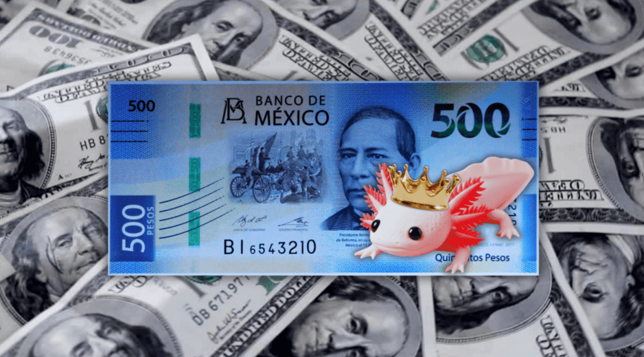 Estrategas de Banorte calculan que el peso seguirá beneficiándose de un dólar débil. ESPECIAL / CANVA