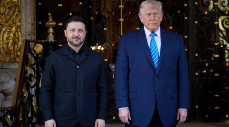 Trump ha invitado a Zelenski a formar parte de este cuerpo que se encargaría de gestionar la posguerra en la Franja de Gaza. EFE/ARCHIVO