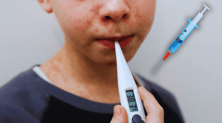 El brote más relevante de sarampión en México se concentra actualmente en Jalisco y Chiapas, aunque también se registran casos en Michoacán y Guerrero. ESPECIAL / CANVA