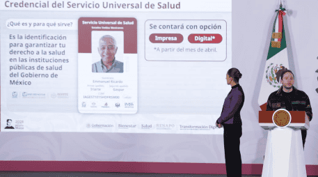 La Presidenta Claudia Sheinbaum confirmó una inversión aproximada de 3 mil 500 millones de pesos para este proceso y reiteró que el objetivo es credencializar a toda la población. SUN / C. Mejía