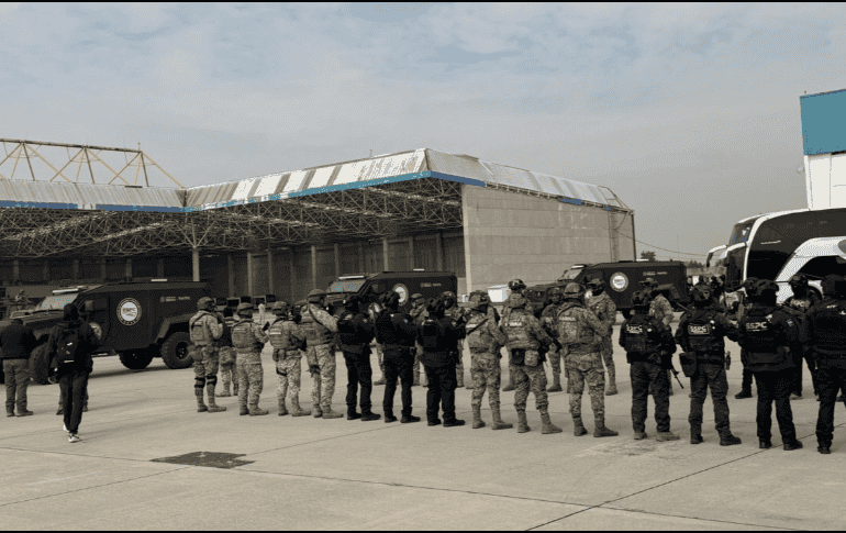 La acción se ejecutó conforme a la Ley de Seguridad Nacional. X / @OHarfuch