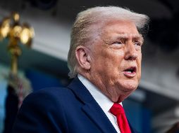 Donald Trump insistió en que su equipo no rechaza casi ninguna de sus ideas. EE/EPA/J. Lo Scalzo