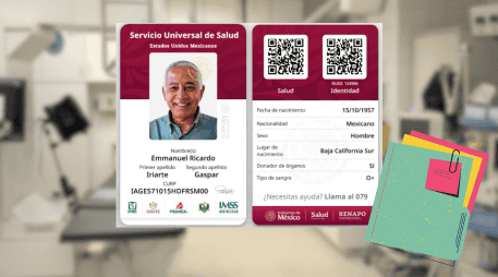 Esta credencial será válida en las principales instituciones de salud pública: el IMSS, el ISSSTE, el IMSS Bienestar. ESPECIAL