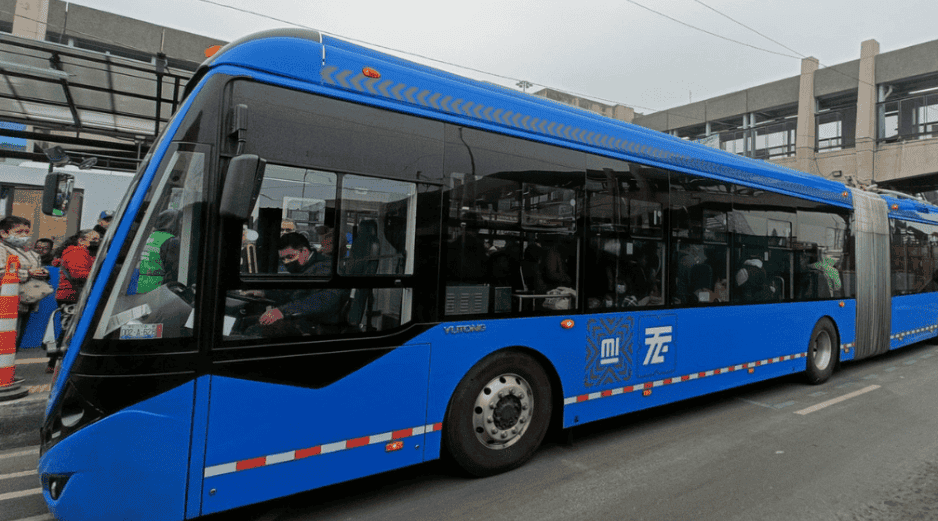 El trolebús seguirá operando con normalidad el día de hoy. X/ @STECDMX