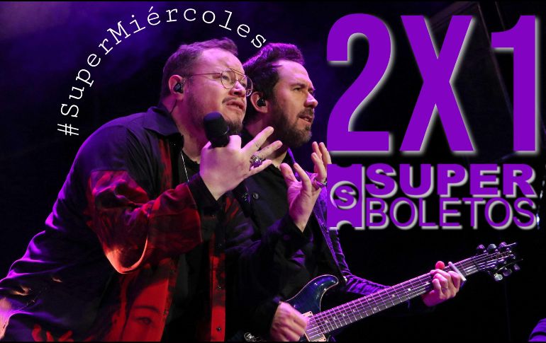 Estos doce conciertos de la Arena Guadalajara se encuentran al 2x1 solo por hoy 21 de enero. SUN  / ARCHIVO