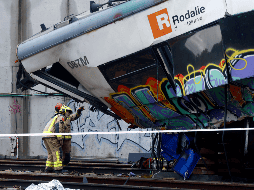 Al menos una persona murió y otras 37 resultaron heridas en el siniestro.  EFE/ Quique Garcia