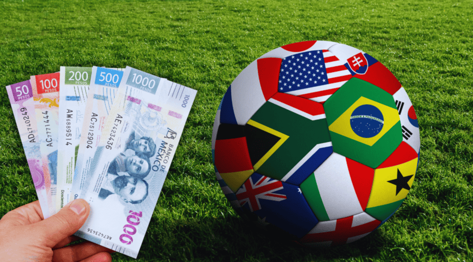 Las reglas del SAT aplicarán a los futbolistas extranjeros que reciban ingresos durante la justa deportiva. ESPECIAL / CANVA