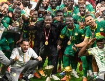 Senegal ganó la Copa de África al vencer a Marruecos por 1-0 en Rabat, la capital marroquí. AFP / S. Bozon