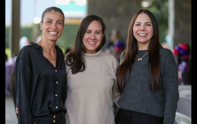 Jacqueline Suárez, Mariana Soto y Karina Aceves. GENTE BIEN JALISCO /  Cumpleaños 9 de Alejandra Orozco Atristain
