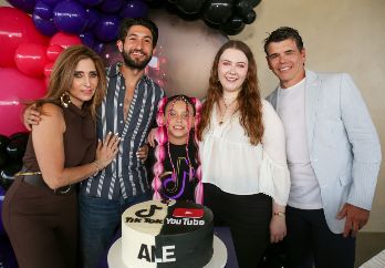 Karla Atristain, Pablo Vergara, Alejandra Orozco Atristain, Mónica y Alejandro Orozco. GENTE BIEN JALISCO / C. Jimeno