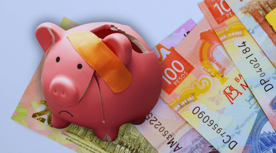 Según el sondeo, 72% de los encuestados reporta que sus gastos mensuales superan sus ingresos. ESPECIAL / CANVA