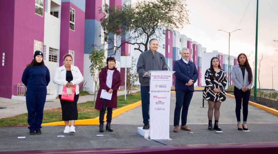 El gobernador de Michoacán también agradeció a la Presidenta Sheinbaum por este esfuerzo que beneficia a las familias michoacanas. ESPECIAL