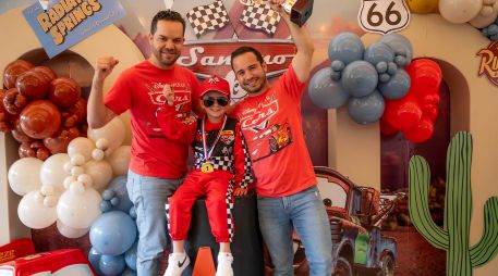 Santiago Villaseñor, Santino Villaseñor y Mario Michel. GENTE BIEN JALISCO / A. Rodríguez