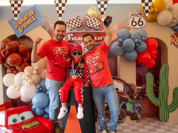 Santiago Villaseñor, Santino Villaseñor y Mario Michel. GENTE BIEN JALISCO / A. Rodríguez