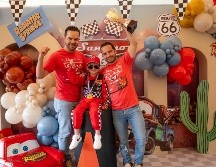 Santiago Villaseñor, Santino Villaseñor y Mario Michel. GENTE BIEN JALISCO / A. Rodríguez