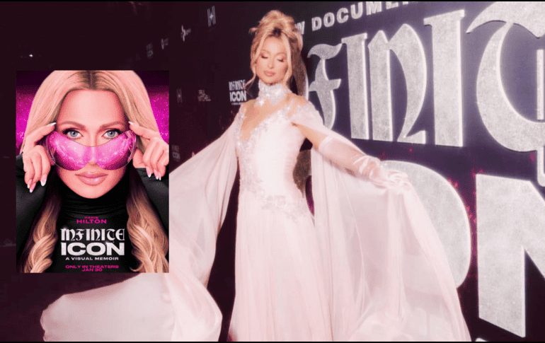 Paris Hilton se viste de princesa en premier de su documental. ESPECIAL / IG / @parishilton