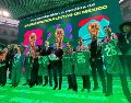 Con una verdadera fiesta tapatía, el Gobernador del Estado, inauguró el pabellón de Jalisco, la única entidad que participa con tres espacios de exhibición. CORTESÍA