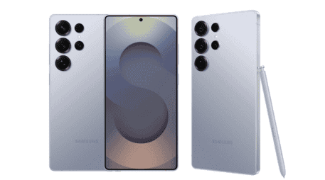 El Galaxy S25 Ultra combina una pantalla de 6.9 pulgadas y gran autonomía, lo que lo mantiene vigente frente a nuevos modelos. SAMSUNG