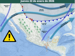 Continuará el evento de Norte con rachas intensas en el Golfo de México y el sureste. CORDINACIÓN NACIONAL DE PROTECCIÓN CIVIL
