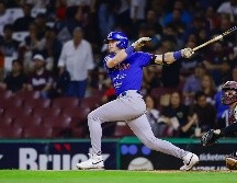 Mateo Gil fue determinante al irse de 3-5, con jonrón, triple y cinco carreras producidas. CORTESÍA/Charros de Jalisco