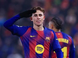 Fermín marcó dos tantos en la victoria de los blaugranas. EFE/M. Divisek