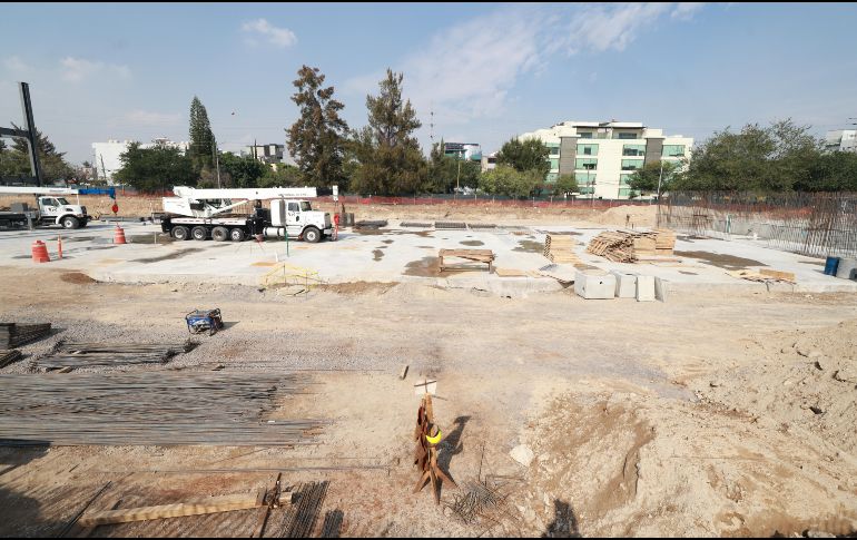 Autoridades brindaron un balance sobre los avances que lleva la construcción del C5 en Jalisco que se construye en la colonia Providencia. ESPECIAL / C5 Escudo Jalisco