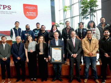 La STPS de Jalisco reconoció a Oracle por su compromiso con prácticas laborales responsables e inclusión en sus centros de trabajo. CORTESÍA
