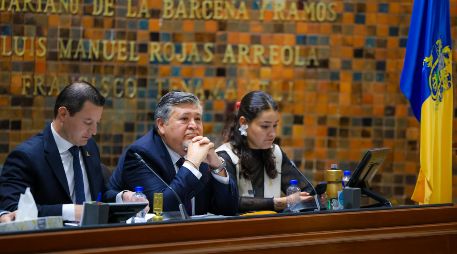 El secretario de Hacienda del Estado, Luis García Sotelo, señaló que la financiera Broxel, encargada de proveer las tarjetas únicas Jalisco, está respaldada por su historial. EL INFORMADOR/ A. Navarro