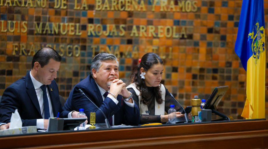 El secretario de Hacienda del Estado, Luis García Sotelo, señaló que la financiera Broxel, encargada de proveer las tarjetas únicas Jalisco, está respaldada por su historial. EL INFORMADOR/ A. Navarro