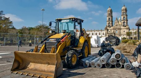 Se trabaja en la renovación integral del Centro Histórico. ESPECIAL