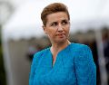 Mette Frederiksen, primera ministra danesa. AP