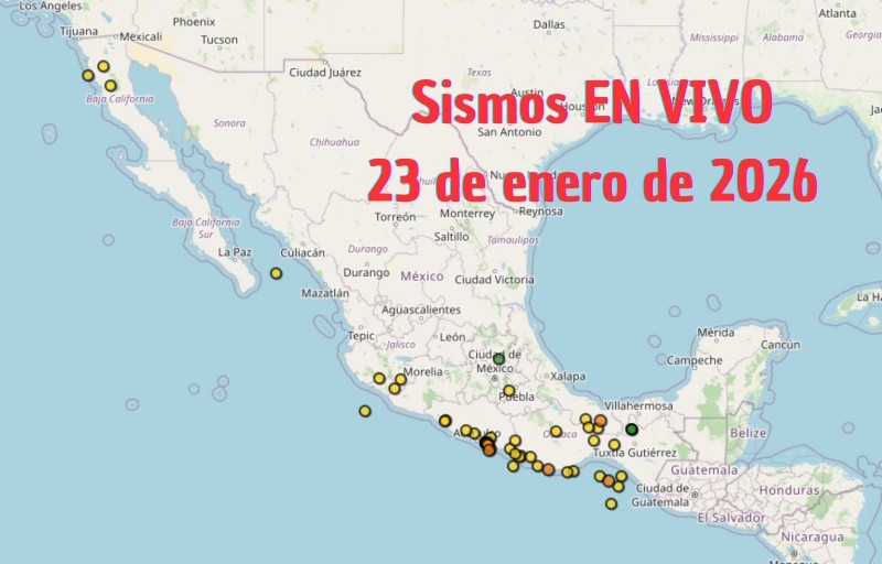 &nbsp;Monitoreo EN VIVO de los temblores en México. ESPECIAL / SSN