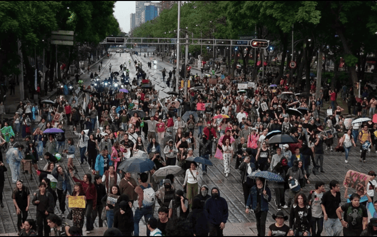 Horarios de las marchas en Ciudad de México este viernes 23 de enero. SUN / ARCHIVO