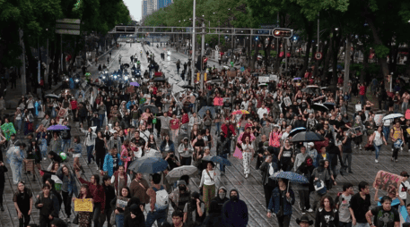 Horarios de las marchas en Ciudad de México este viernes 23 de enero. SUN / ARCHIVO