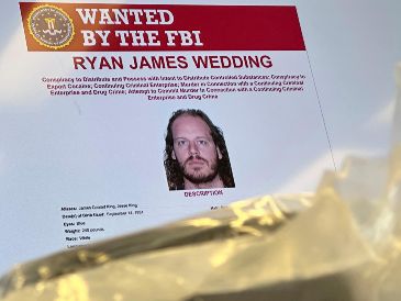 Ryan Wedding estaba enlistado como objetivo prioritario por el FBI. AP/ARCHIVO