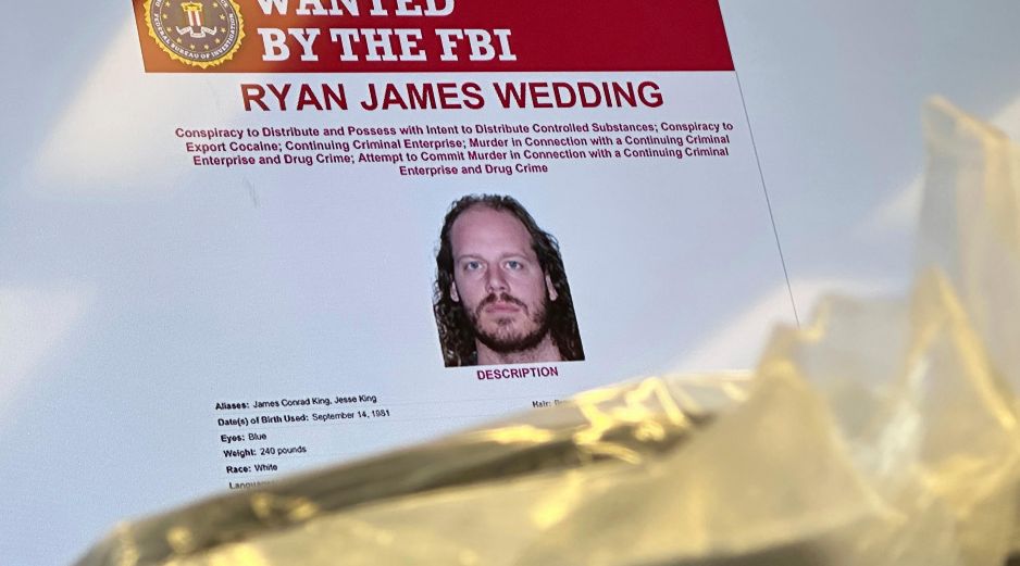 Ryan Wedding estaba enlistado como objetivo prioritario por el FBI. AP/ARCHIVO