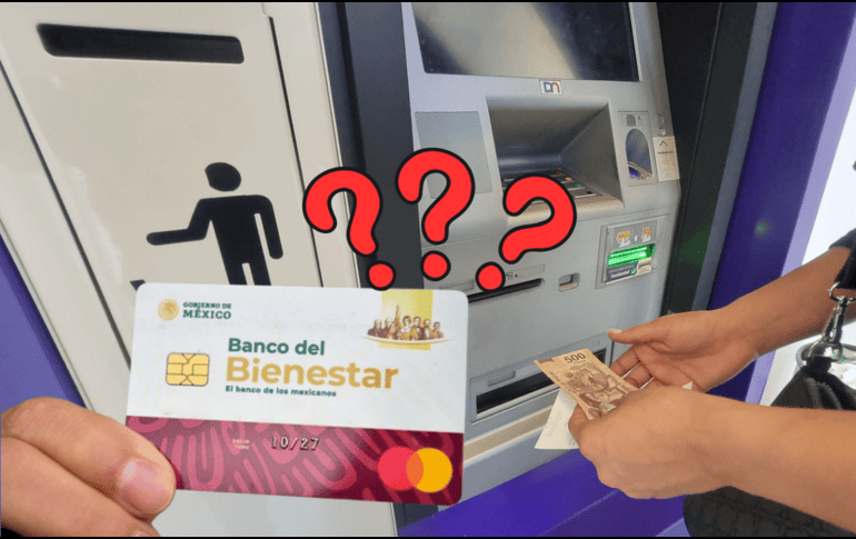 ¿Cuáles son las comisiones por sacar dinero en cajeros ajenos al Banco del Bienestar? EL INFORMADOR / ARCHIVO